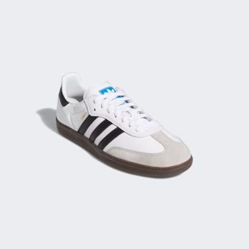Adidas Samba ADV Cloud White / Core Black / Gum Chaussures de skateboard pour homme
