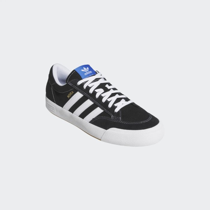 Adidas Nora Black/White Chaussures de skateboard homme