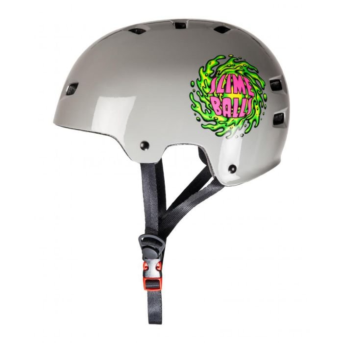 BULLET Slime Balls Grey Casque de skateboard BULLET Slime Balls Grey Casque de skateboard