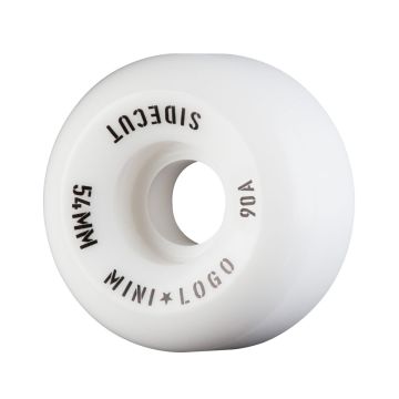 Mini Logo Sidecut Hybrid III 54mm 90A white roues de skateboard (jeu de 4)