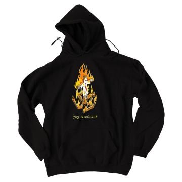 Toy Machine Ed Templeton Charred Cross Hood Black sweatshirt à capuche