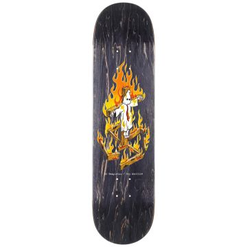 Toy Machine Ed Templeton Charred Cross Black 8.25 x 32 Plateau de skateboard