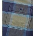 Vans Larkspur Plaid Flannel Chemise à manches longues pour homme Vans Larkspur Plaid Flannel Chemise à manches longues pour homme