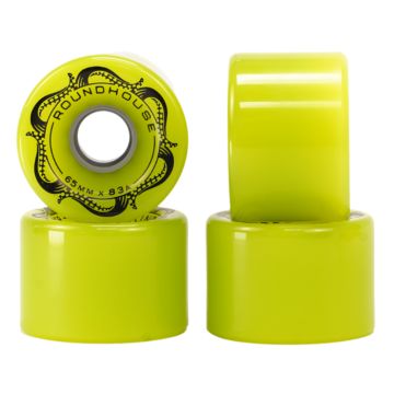 Carver Roundhouse Slick 83A 65mm Green Glo Roues de Carver (jeu de 4)