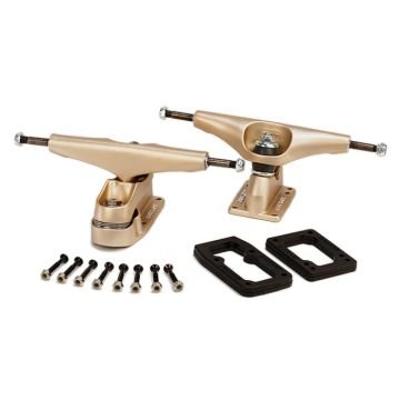 Carver C7 6.5 Bel Air gold metallic Paire de trucks de surfskate Carver