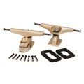 Carver C7 6.5 Bel Air gold metallic Paire de trucks de surfskate Carver