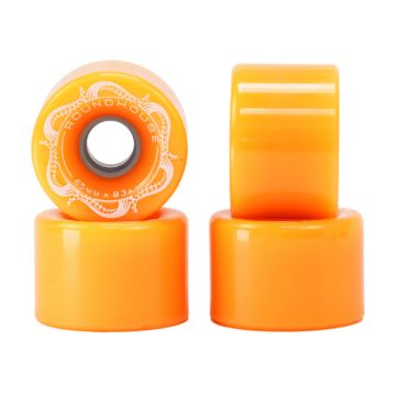 Carver Roundhouse Slick 83A 65mm Orange Glo Roues de surfskate (jeu de 4)