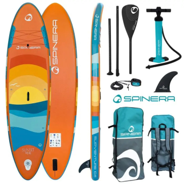 SPINERA Supventure Sunset 10.6 Pack Stand Up Paddle gonflable complet