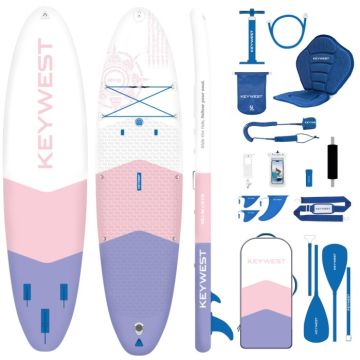 Key West Classic Air 11 x 33 Full Pack Iris 2026 Pack Stand Up Paddle gonflable
