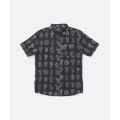 SALTY CREW Breezer Perf Button Up Phantom Chemisette pour homme
