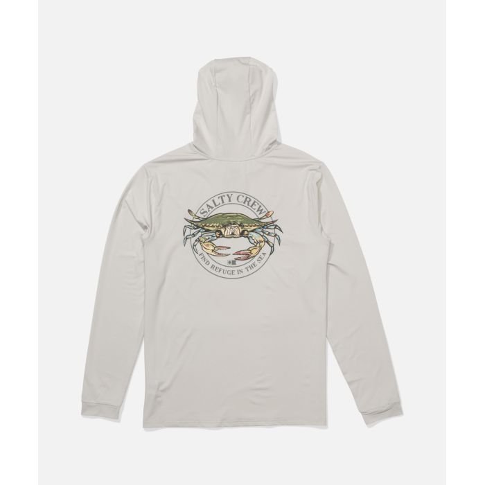 SALTY CREW Jimmy Hooded Sunshirt Lycra à capuche pour homme