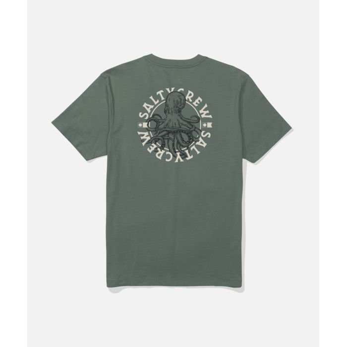 SALTY CREW Tentacles Laurel Wreath t-shirt à manches courtes pour homme SALTY CREW Tentacles Laurel Wreath t-shirt à manches courtes pour homme