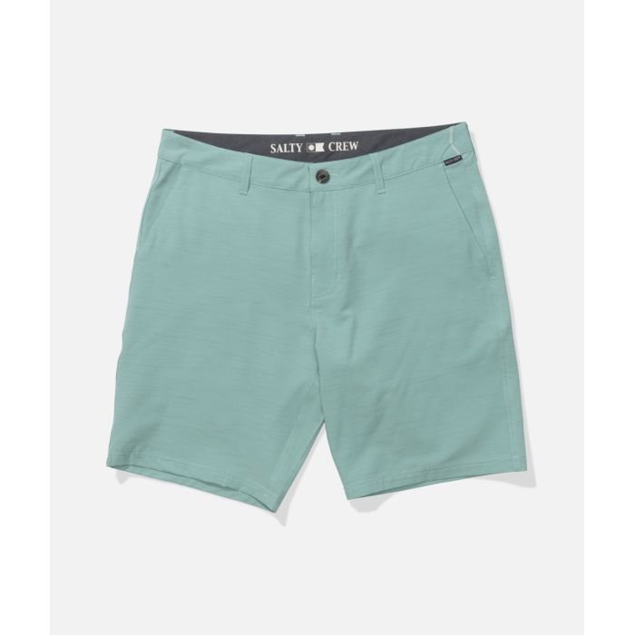 SALTY CREW Drifter 19 Slub Hybrid Seaside Boardshort pour homme SALTY CREW Drifter 19 Slub Hybrid Seaside Boardshort pour homme