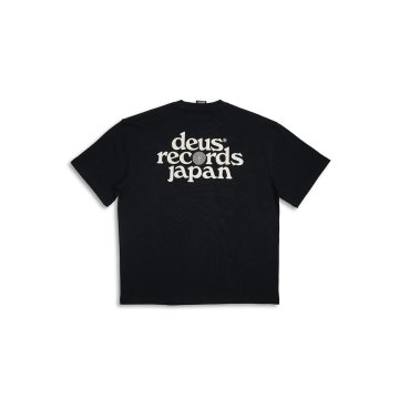 DEUS Strata black t-shirt à manches courtes pour homme