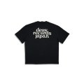 DEUS Strata black t-shirt à manches courtes pour homme