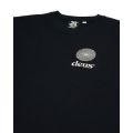 DEUS Strata black t-shirt à manches courtes pour homme DEUS Strata black t-shirt à manches courtes pour homme