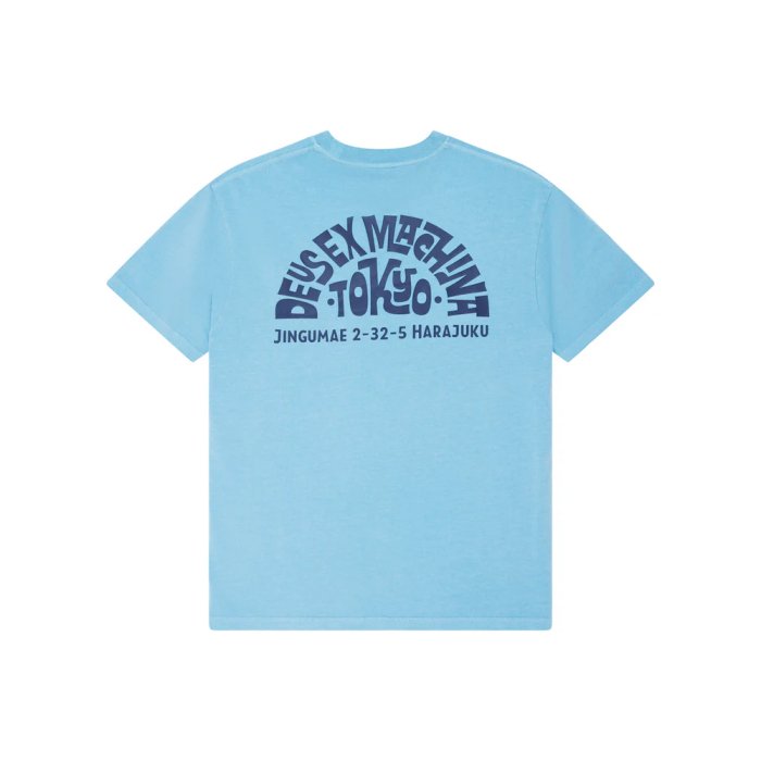 DEUS Tokyo Address t-shirt à manches courtes pour homme DEUS Tokyo Address t-shirt à manches courtes pour homme