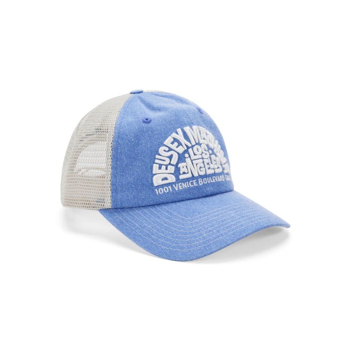 DEUS Los Angeles Address Trucker casquette pour homme DEUS Los Angeles Address Trucker casquette pour homme