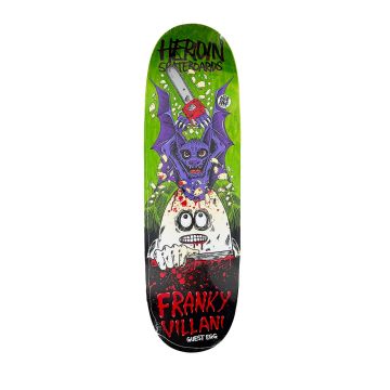 HEROIN SKATEBOARDS Franky Vilani Guest Egg 9.5 Plateau de skateboard