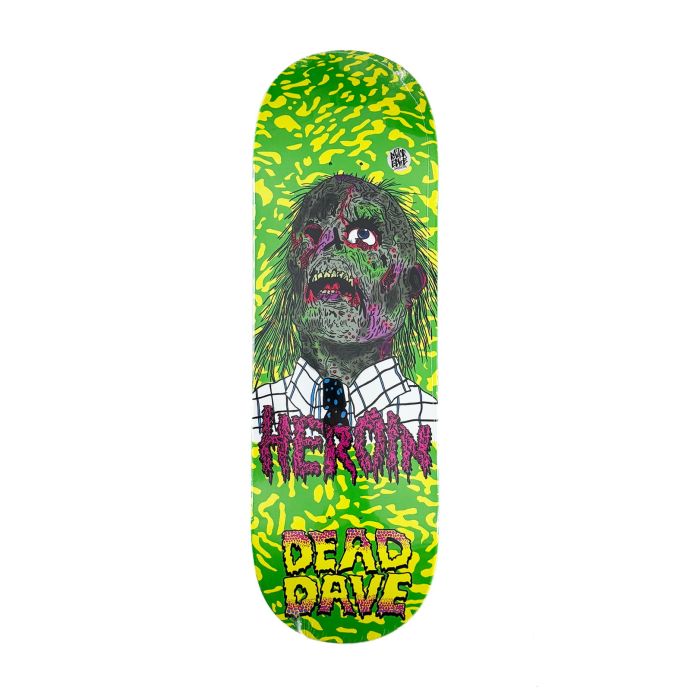 HEROIN SKATEBOARDS Dead Dave Dead Head 10.125 Plateau de slateboard HEROIN SKATEBOARDS Dead Dave Dead Head 10.125 Plateau de slateboard