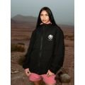 JONSEN ISLAND Windbreaker Black blouson coupe-vent à capuche zippé pour homme JONSEN ISLAND Windbreaker Black blouson coupe-vent à capuche zippé pour homme