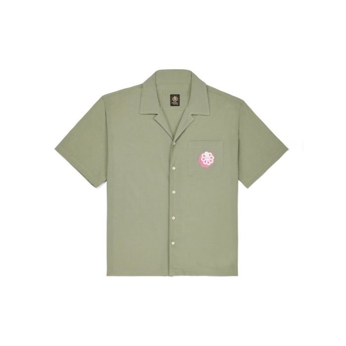 JONSEN ISLAND Summer Shirt Kaki Chemisette pour homme