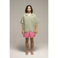 JONSEN ISLAND Summer Shirt Kaki Chemisette pour homme