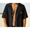 JONSEN ISLAND Summer Shirt Black Chemisette pour homme JONSEN ISLAND Summer Shirt Black Chemisette pour homme