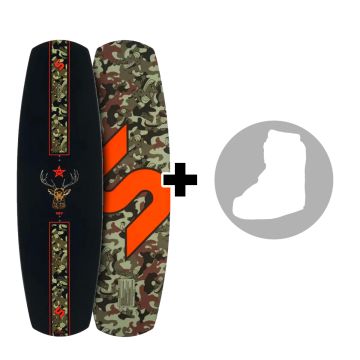 Pack Slingshot Coalition 2026 Planche de wakeboard cable/park + Chausses au choix