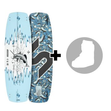 Pack Slingshot Space Grom 2026 Planche de wakeboard hybride pour junior + chausses au choix