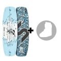 Pack Slingshot Space Grom 2026 Planche de wakeboard hybride pour junior + chausses au choix