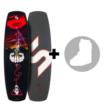Pack Slingshot Bearden 2026 Planche de wakeboard cable/park + chausses au choix
