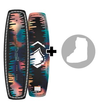 Pack LIQUID FORCE Press 2026 Planche de wakeboard câble et park + chausses au choix