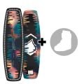 Pack LIQUID FORCE Press 2026 Planche de wakeboard câble et park + chausses au choix