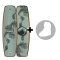 Pack LIQUID FORCE Current 2026 Planche de wakeboard park + chausses au choix