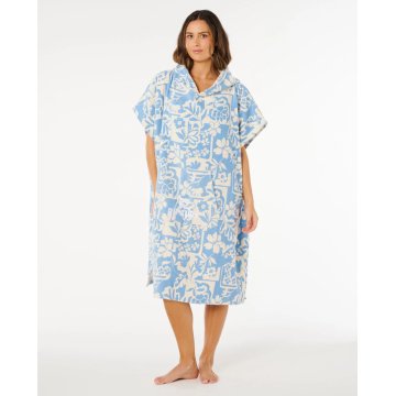 Rip Curl Mixed Hooded Towel Poncho à capuche