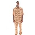 NATIF Jacquard Tulip Chemisette pour homme