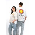 NATIF Sunny Bloom Blanc T-shirt à manches courtes pour homme NATIF Sunny Bloom Blanc T-shirt à manches courtes pour homme