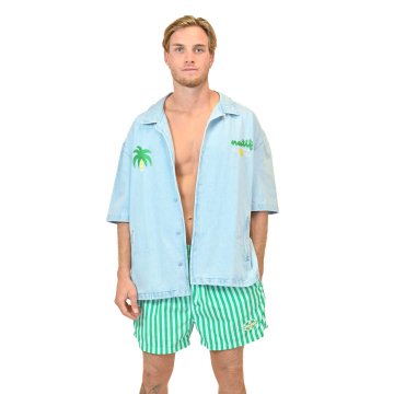 NATIF Overshirt Palm Est 21 Chemisette pour homme