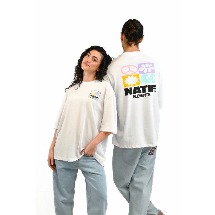 NATIF Elements 26 (loose) T-shirt à manches courtes pour homme NATIF Elements 26 (loose) T-shirt à manches courtes pour homme