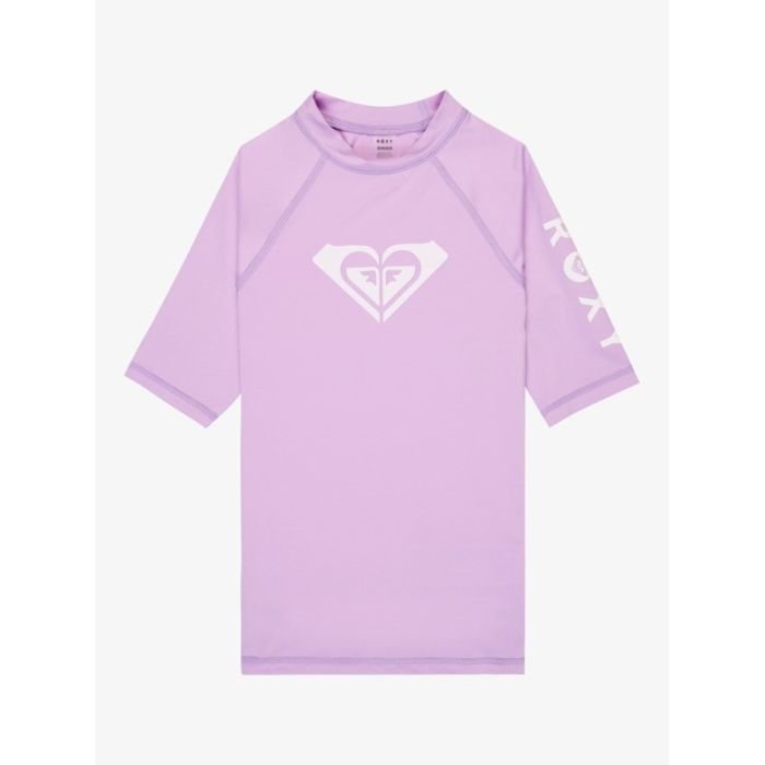 Roxy Whole Hearted Lycra à manches courtes anti UV UPF50+ pour fillette