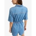 Roxy Real Tomorrow Denim Salopette courte en jean pour femme Roxy Real Tomorrow Denim Salopette courte en jean pour femme