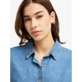 Roxy Real Tomorrow Denim Salopette courte en jean pour femme Roxy Real Tomorrow Denim Salopette courte en jean pour femme