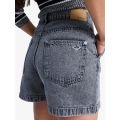 Roxy Island Hopper High Lava Short en jean noir pour femme