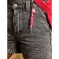 Roxy Island Hopper High Lava Short en jean noir pour femme