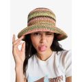 Roxy Candied Peacy Bob en paille colorée pour femme
