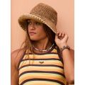 Roxy Spotless Sunnies Bob en paille marron pour femme