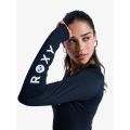 Roxy Essentials Ls Back Zipped One Maillot en lycra une pièce à manches longues zip dorsal pour femme