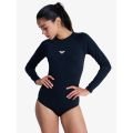 Roxy Essentials Ls Onesie back zip Maillot une pièce à manches longues et zip dorsal anti UV UPF 50 pour femme