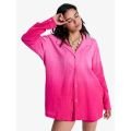 Roxy ocean gradient shirt dress 2026
